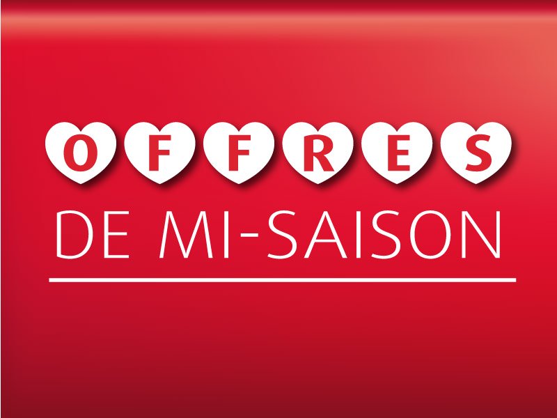 Offres mi-saison au CVL